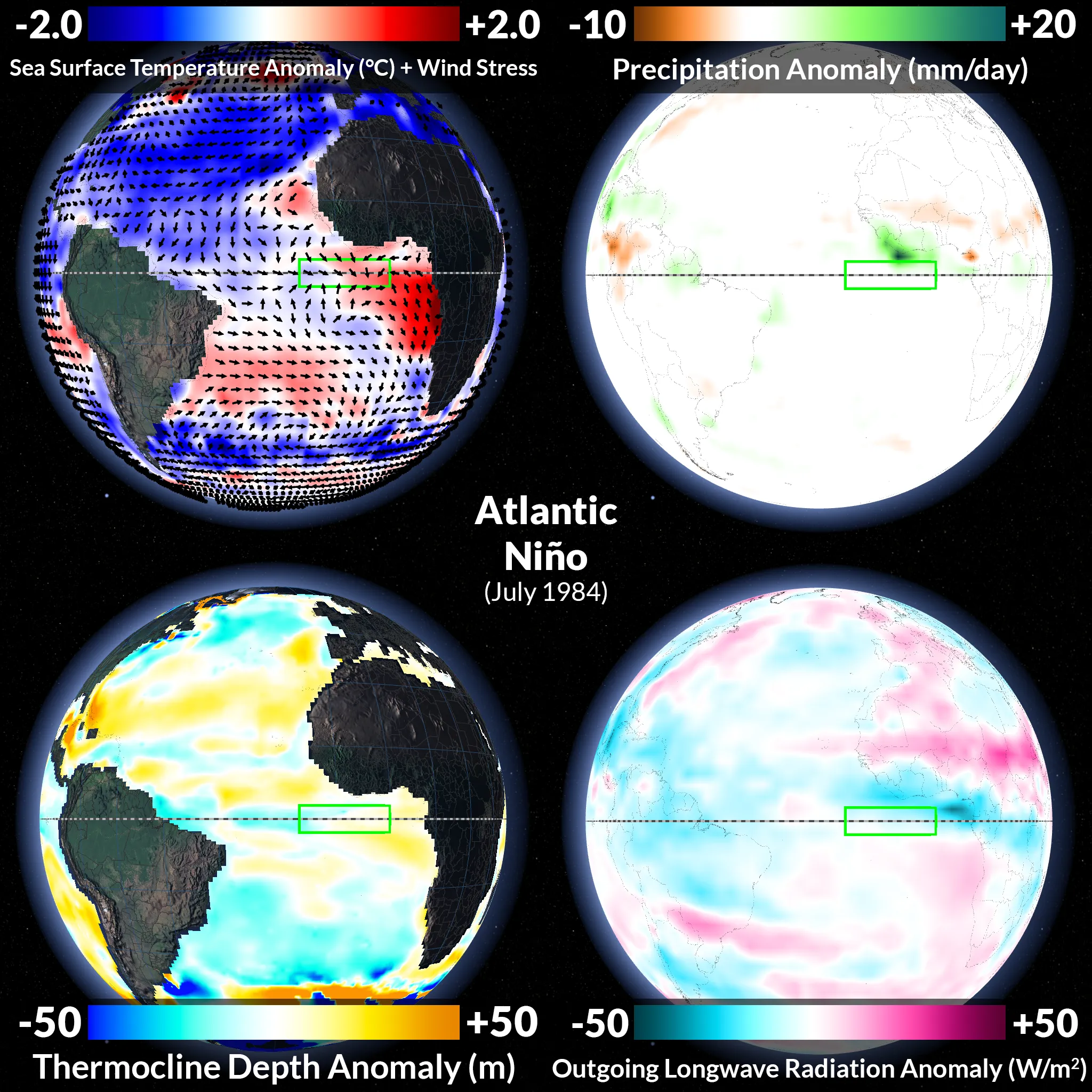 Atlantic Niño, Jul 1984