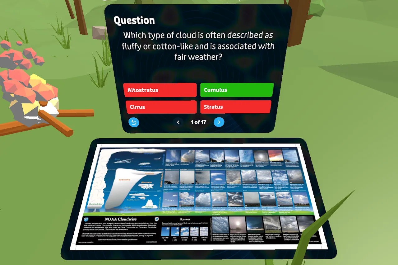 The cloud types quiz